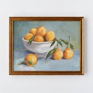 Studio McGee citrus Harvey framed wall art